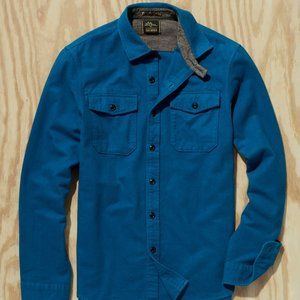 L.L.BEAN X TODD SNYDER CHAMOIS SHIRT IN TWILIGHT
